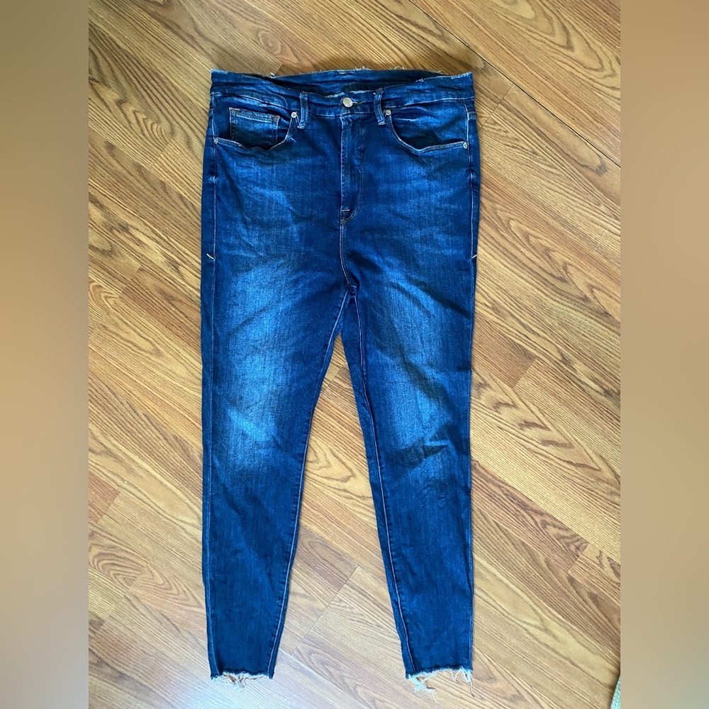 Good American good legs skinny jeans